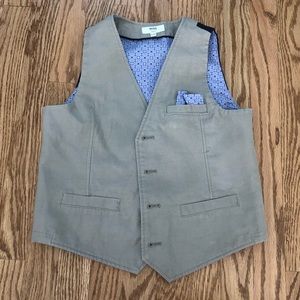 Boss linen and cotton vest